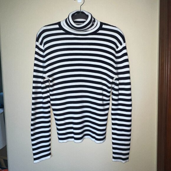 Lauren Ralph Lauren Sweaters - Lauren RALPH LAUREN STRIPED TURTLENECK SWEATER size Large